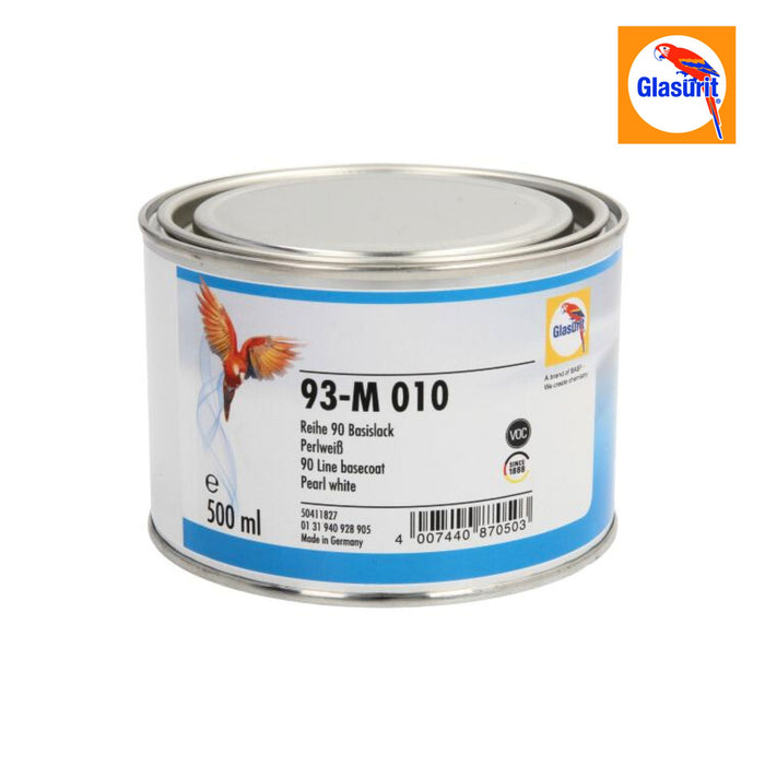 Glasurit 93-M 010 - Pearl White - 0.5L