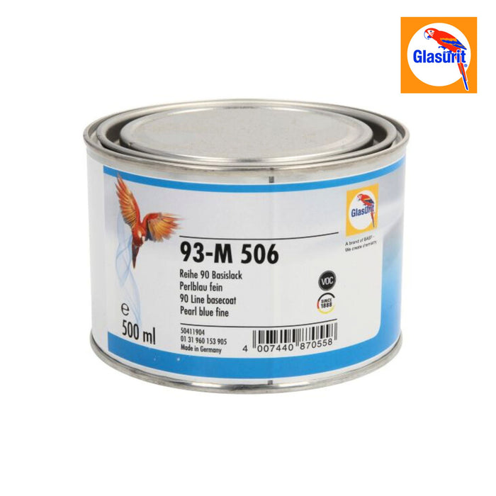 Glasurit 93-M 506 - Pearl Blue Fine - 0.5L