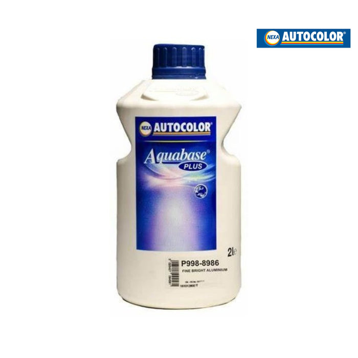 Nexa Autocolor P998-8986 Aquabase Plus Fine Bright Aluminium - 2L